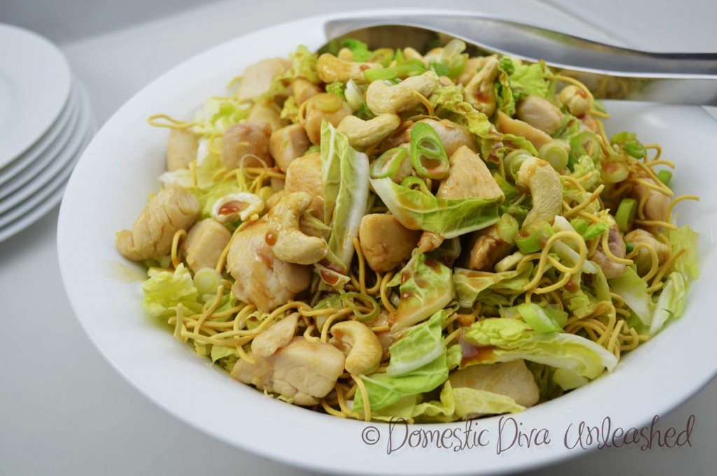 Domestic Diva: Wombok Salad with Chicken