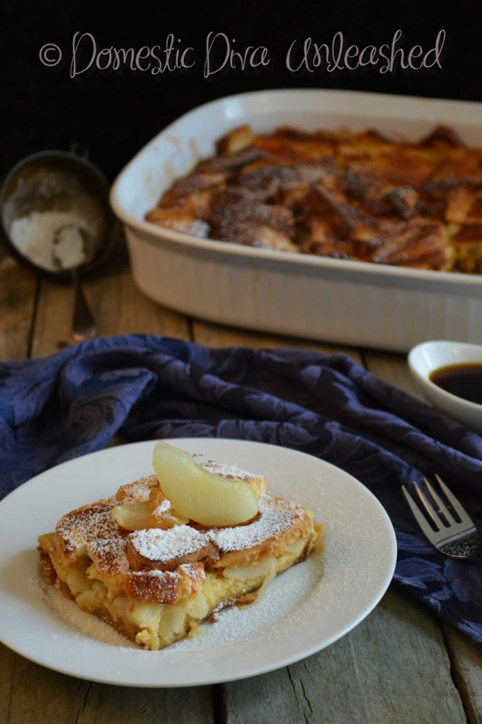 Domestic Diva:-Baked French Toast