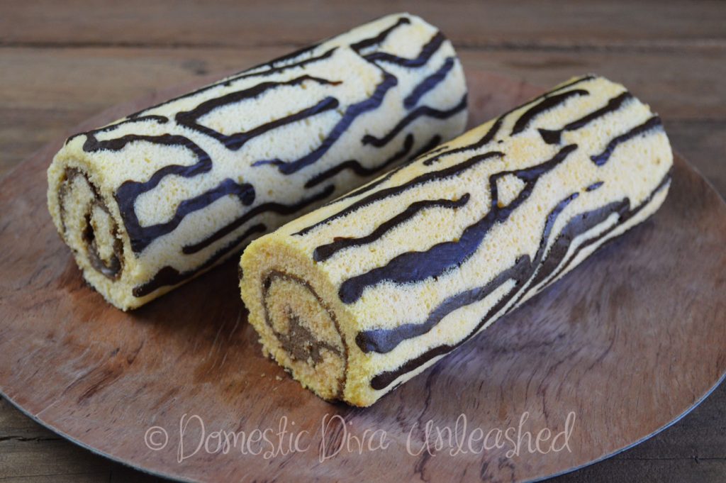 Domestic Diva - Tiger Cake Roll