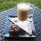 Hot Carob & Cashew Drink with Marshmallows