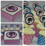 Barbie Cake and Cup Cakes