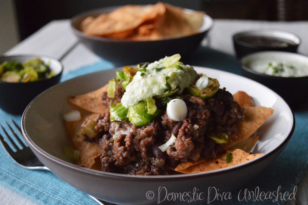 Domestic Diva - Failsafe Mexican Nachos with Chokoacamole
