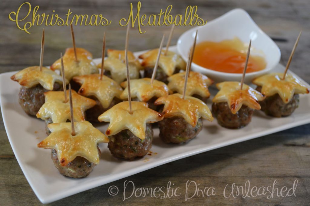 Domestic Diva - Christmas Meatballs